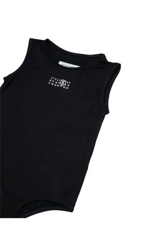 Body in jersey elasticizzato con logo Numeric MM6 KIDS | M60809MM05MM6900